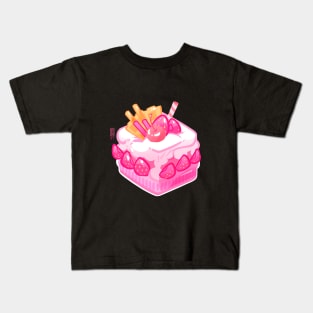 Strawberry Milkshake Kids T-Shirt